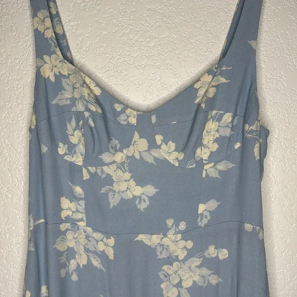 Reformation Reverie Viscose Blend Midi Dress Size 4 - Picture 4 of 16